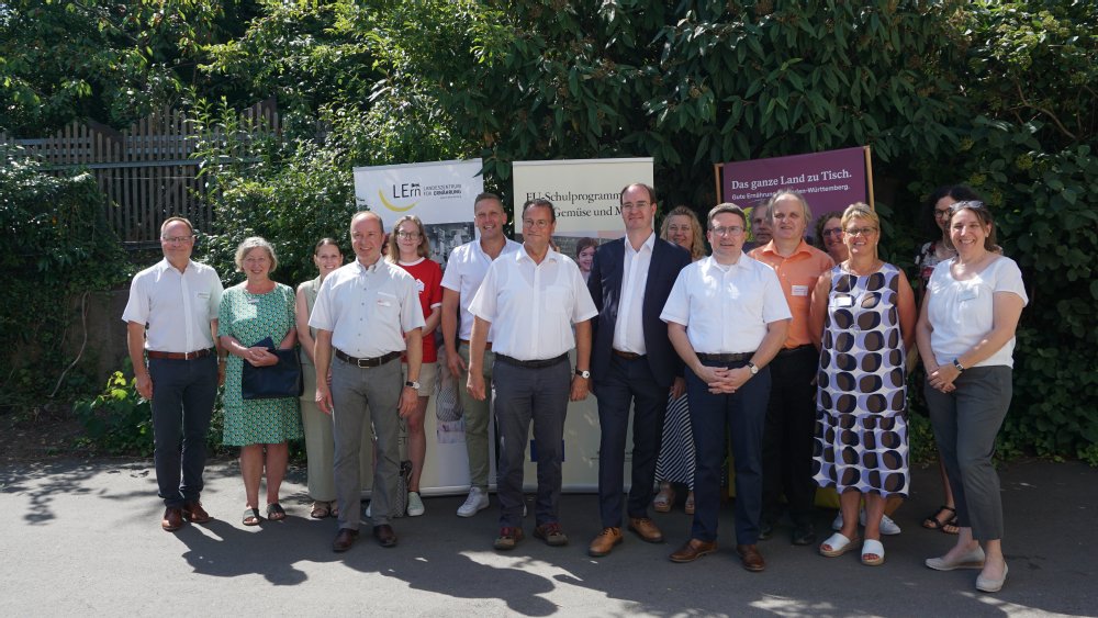 Aktionstag rund um Gemüse, Obst, Milch und Milchprodukte an der Lindenschule-Grundschule in Gerlachsheim (Lauda-Königshofen) 